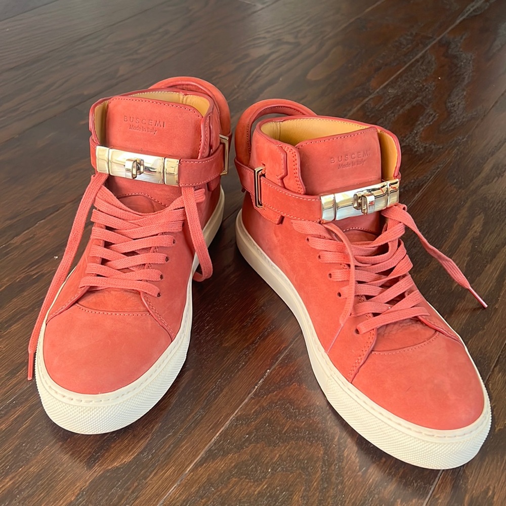 BUSCEMI 100MM High Top Sneakers.